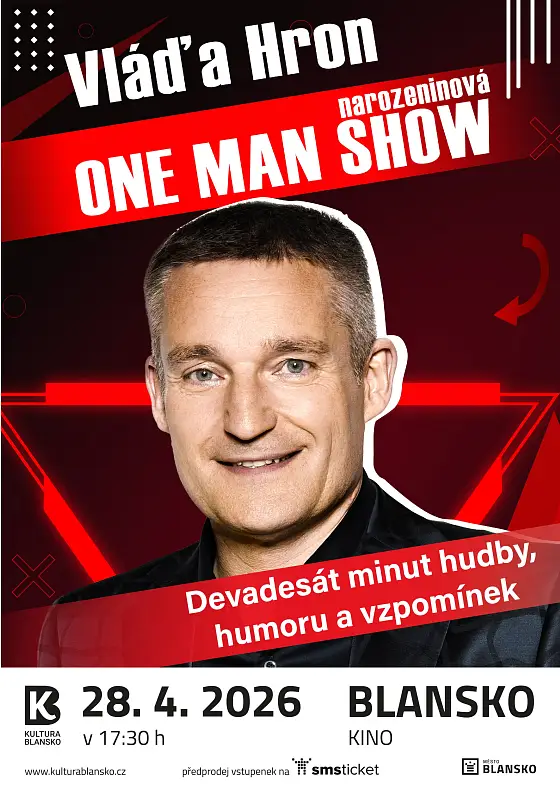 VLÁĎA HRON – NAROZENINOVÁ ONE MAN SHOW