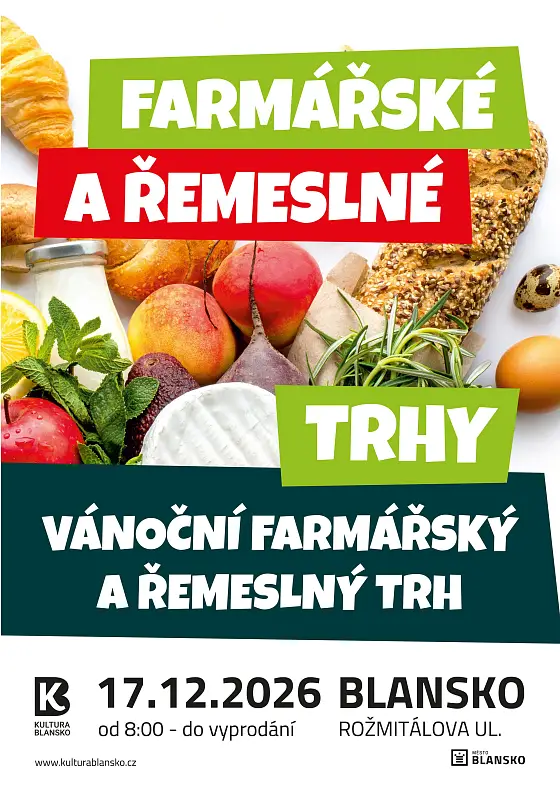 VÁNOČNÍ FARMÁŘSKÝ A ŘEMESLNÝ TRH