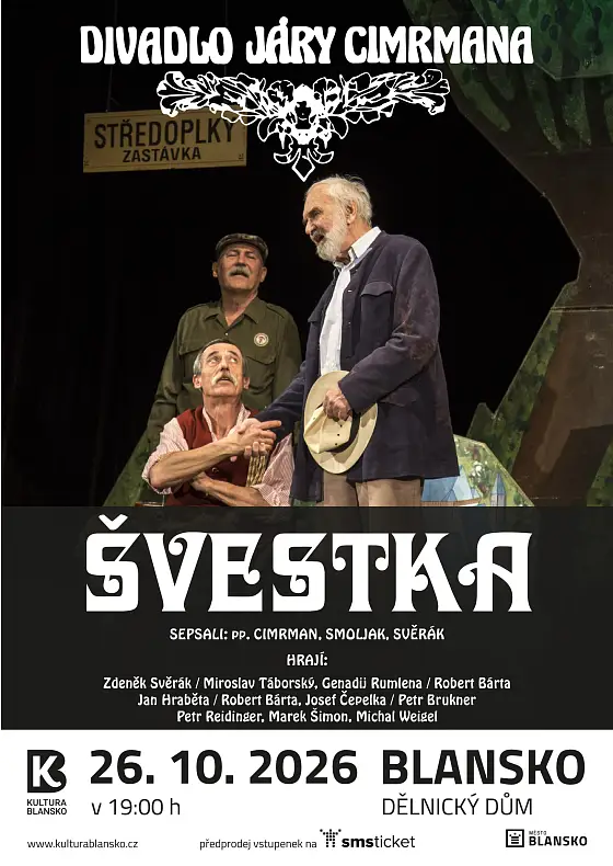 DIVADLO JÁRY CIMRMANA: ŠVESTKA