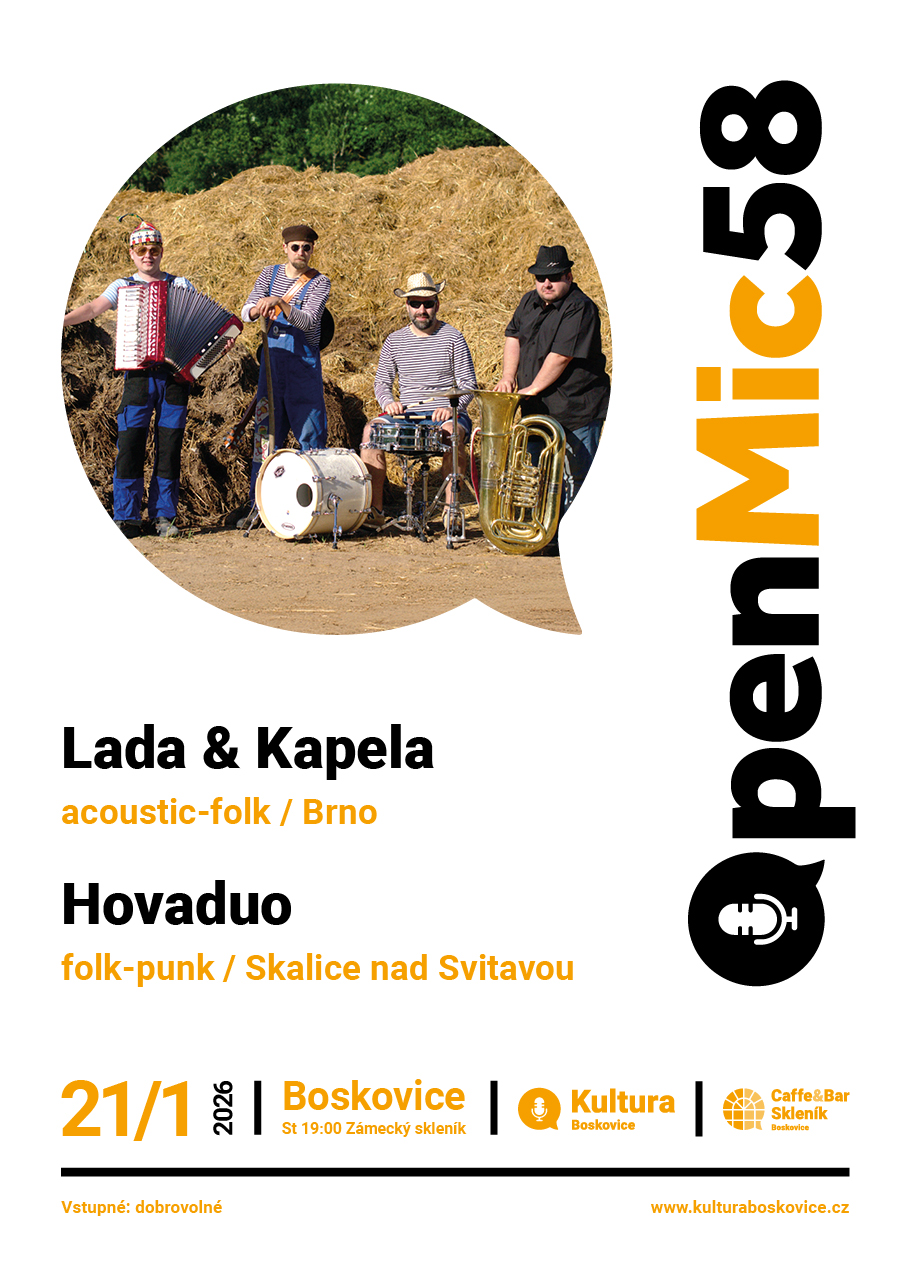 Open Mic vol. 58 - večer písničkářů