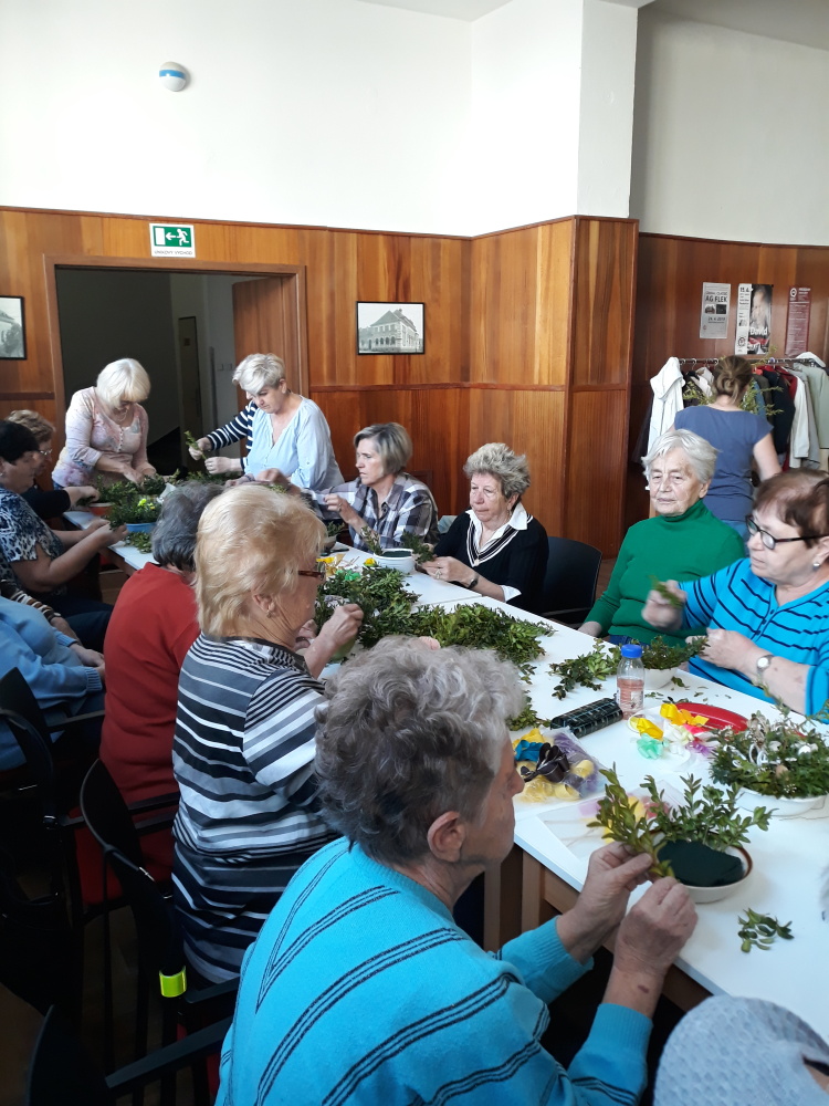 Klub seniorů: Velikonoční dílna