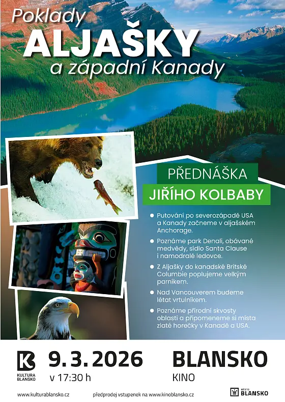 JIŘÍ KOLBABA – POKLADY ALJAŠKY A ZÁPADNÍ KANADY