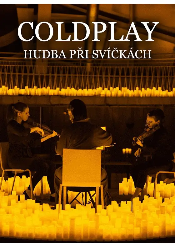 Hudba Coldplay při svíčkách